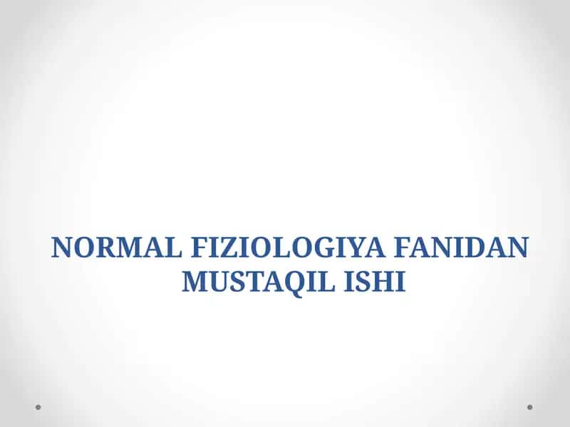 LIMFA QON DEPO A’ZOLARI LIMFA AYLANISHI
