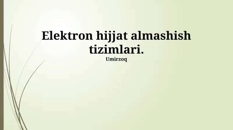 Elektron naqd pul almashinuvi tizimlari