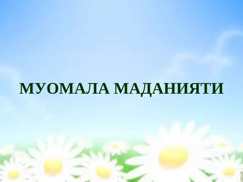 Муомала маданияти