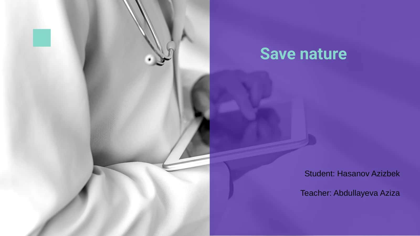 Save Nature