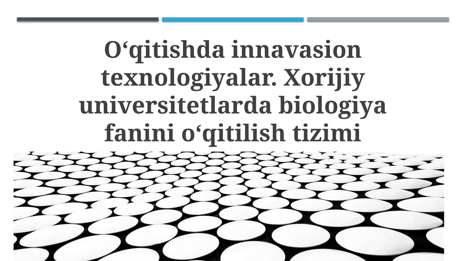 Biologiya ta'limida qo'llaniladigan ilg'or usullar: Xorijiy tajriba