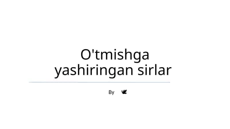 Qadimgi sivilizatsiyalar