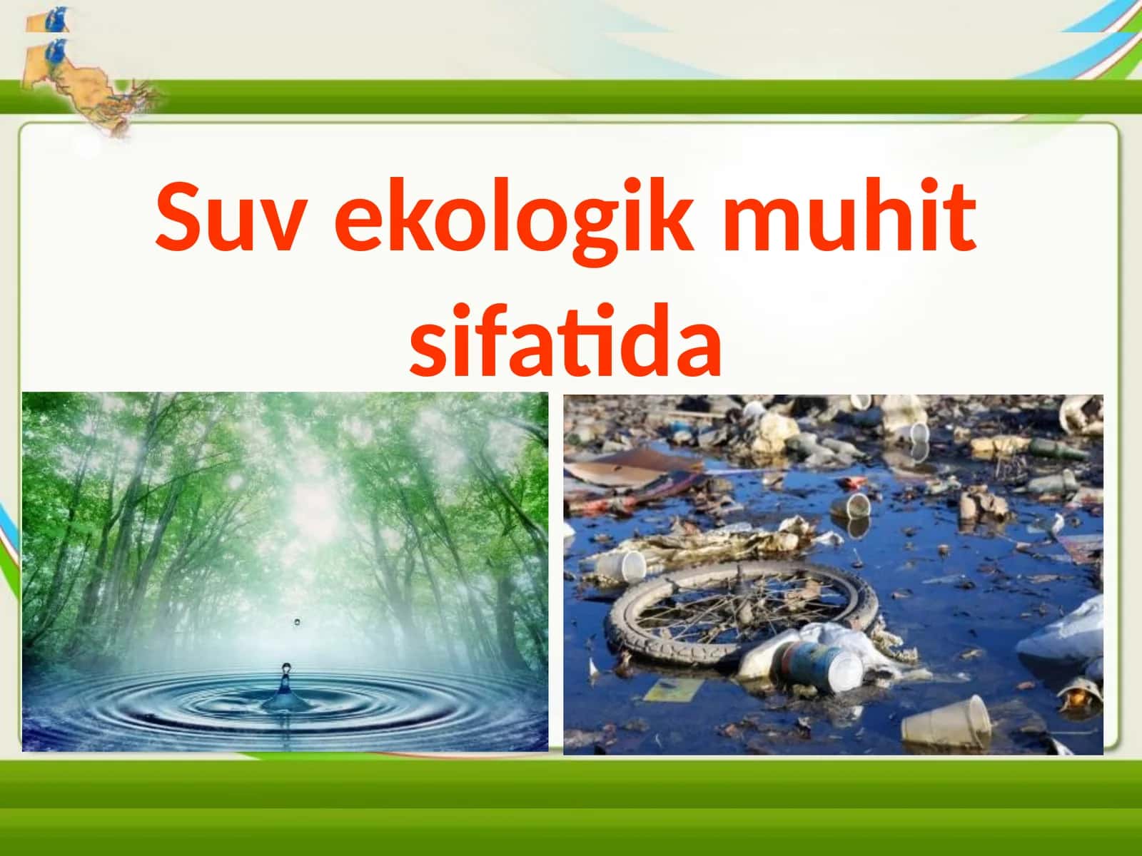 Suvekologik muhit sifatida