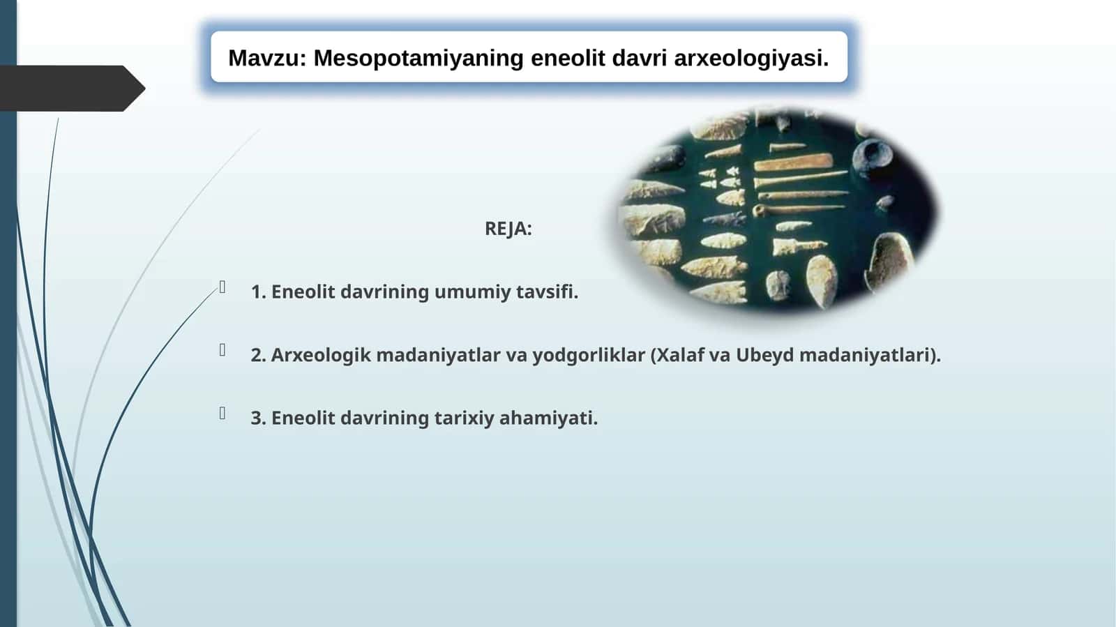 Mesopotamiyaning eneolit davri arxeologiyasi