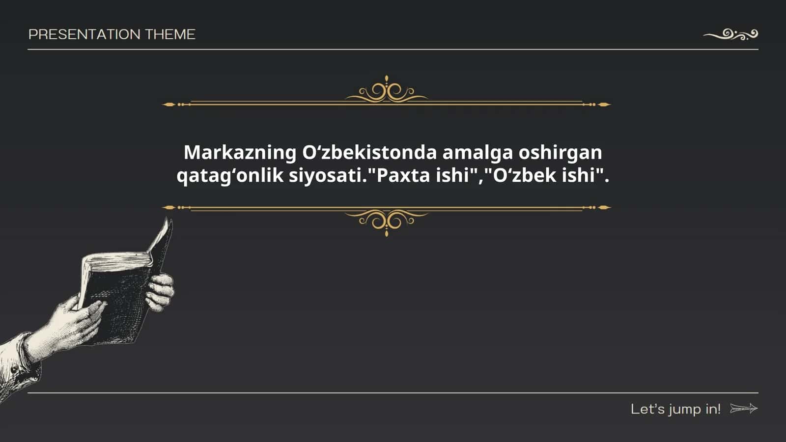 Markazning Oʻzbekistonda amalga oshirgan qatagʻonlik siyosati."Paxta ishi","Oʻzbek ishi"