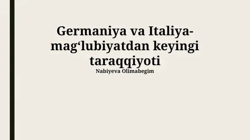 Yevropa Ittifoqiga integratsiya jarayoni