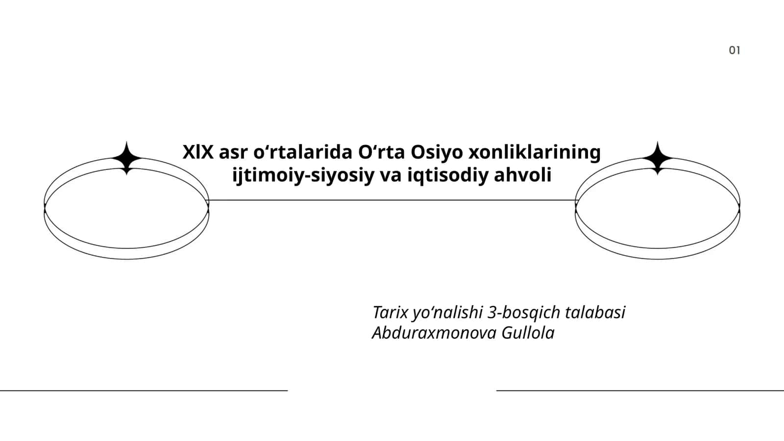 XlX asr oʻrtalarida Oʻrta Osiyo xonliklarining ijtimoiy-siyosiy va iqtisodiy ahvoli