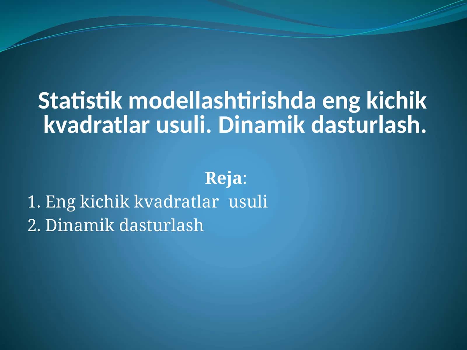 Engkichik kvadratlar usuli