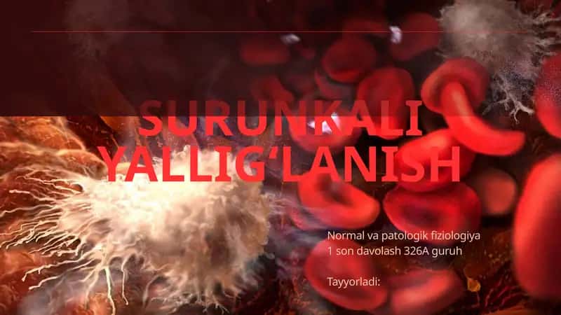 SURUNKALI YALLIG'LANISH