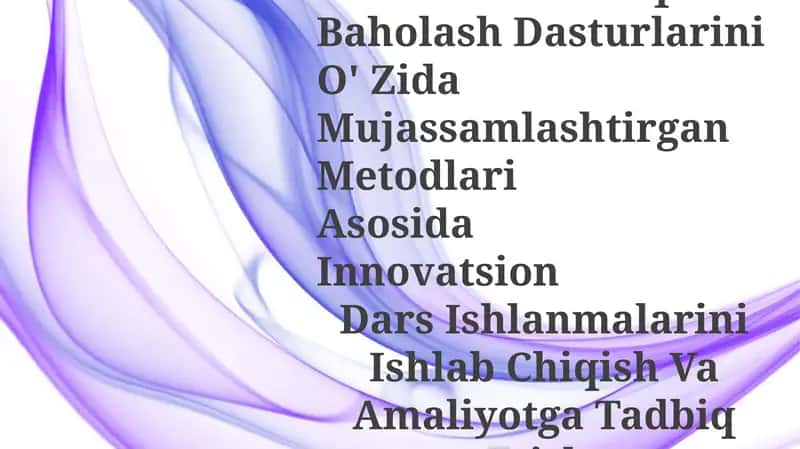 Timss, Pisa, Agma, Talis Xalqaro Baholash Dasturlariga Doir Test Namunalari Bilan Tanishtirish