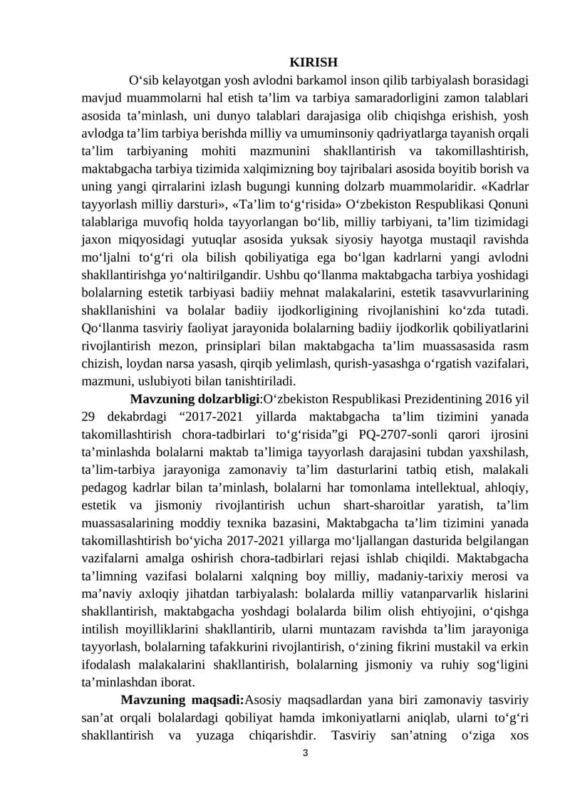 Yosh avlodni barkamol inson qilib tarbiyalash borasidagi muammolarni hal etish