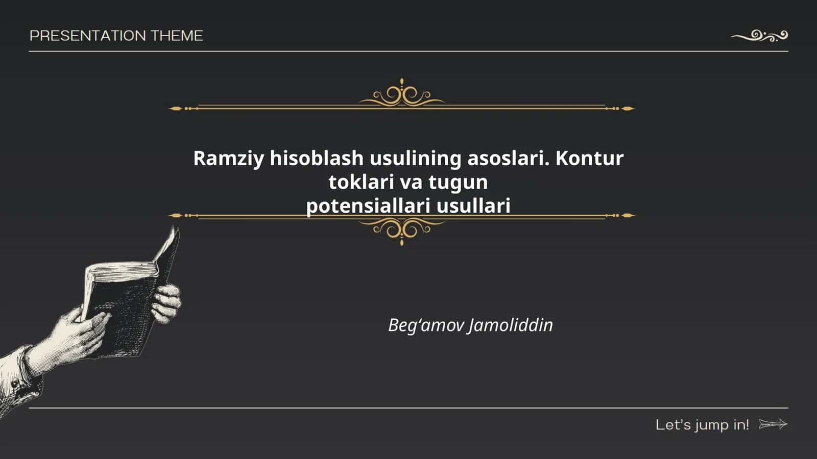 Ramziy hisoblash usulining asoslari