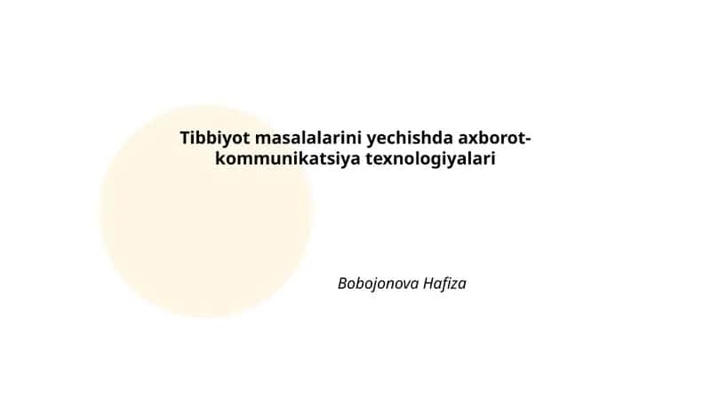 Elektron tibbiy rekordlar (EHR) tizimlarini joriy etish va integratsiya