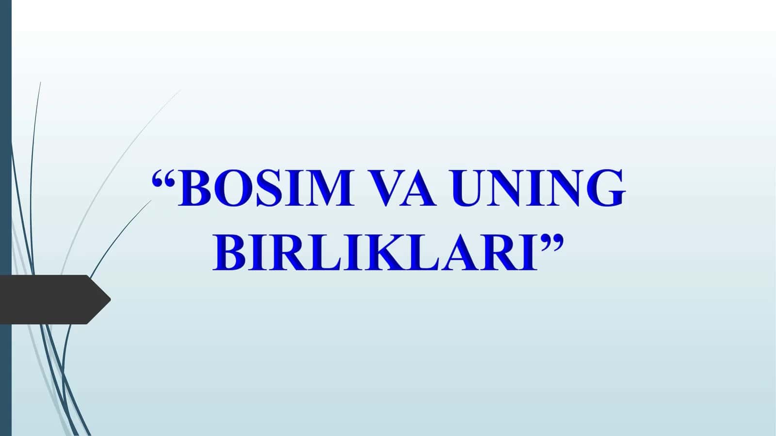 Bosim