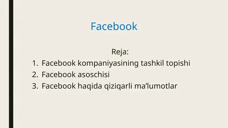 Facebook