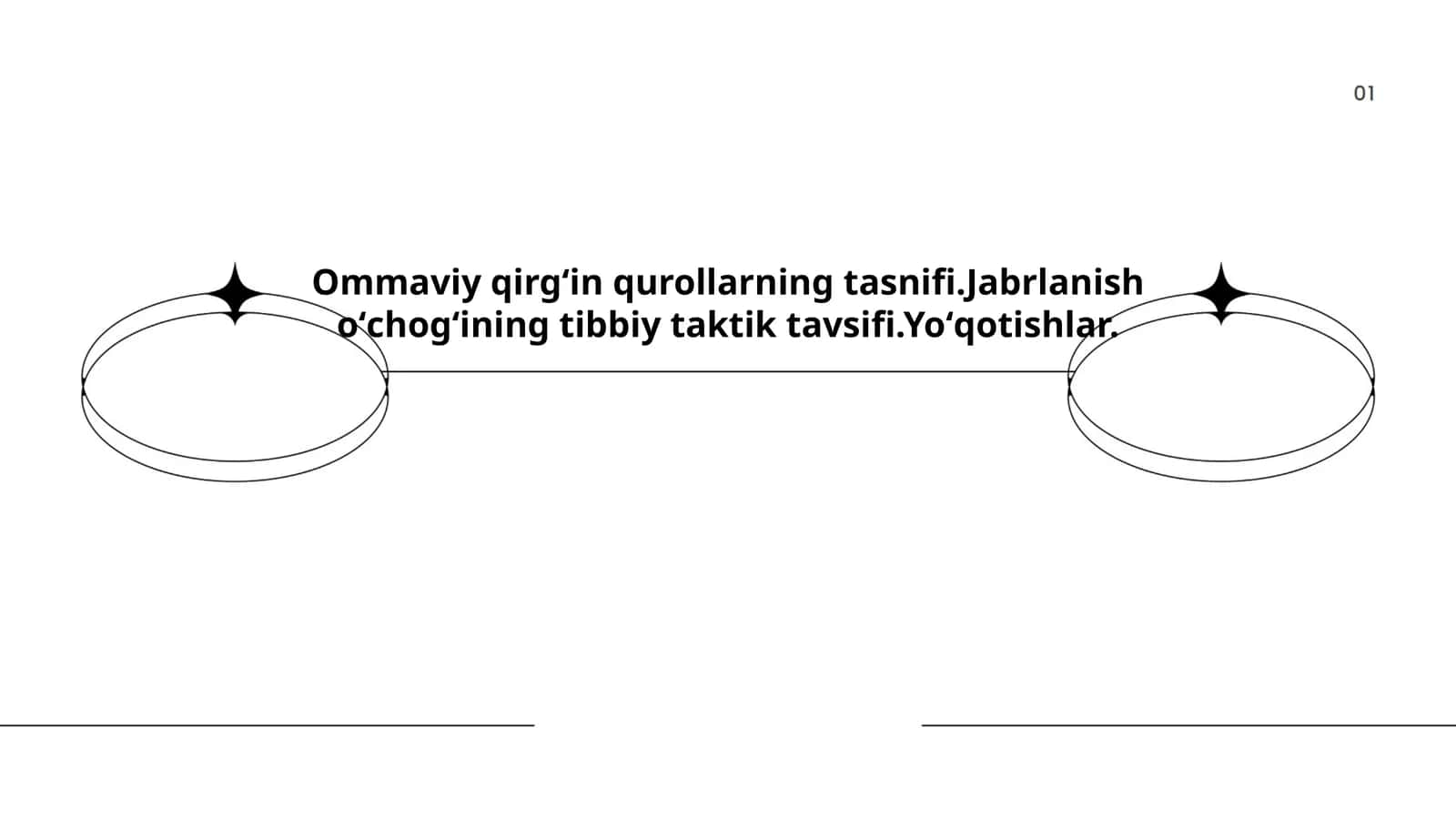 Ommaviy qirgʻin qurollarining umumiy tasnifi
