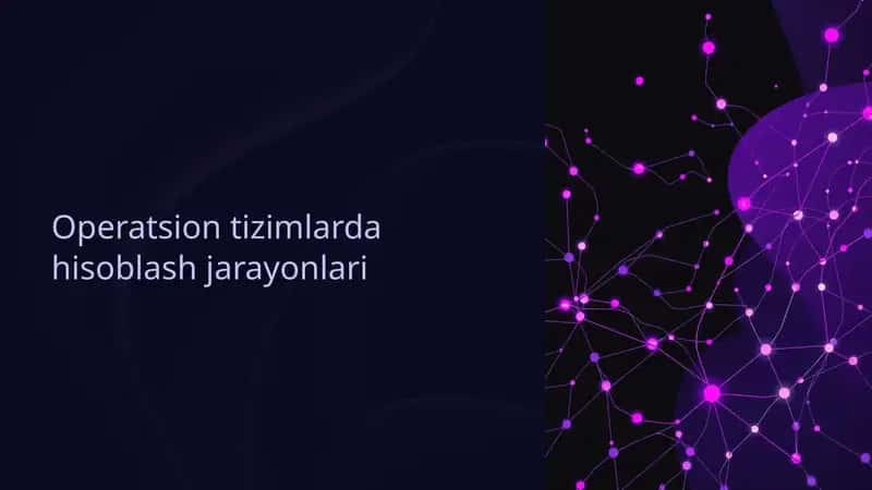 Operatsion tizimlarda hisoblash jarayonlari