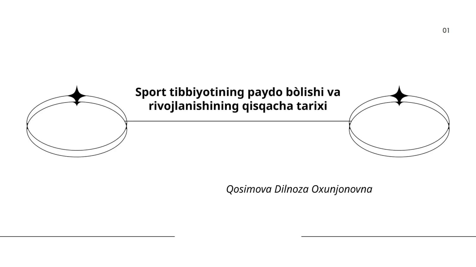 Sport tibbiyotining paydo bòlishi va rivojlanishining qisqacha tarixi