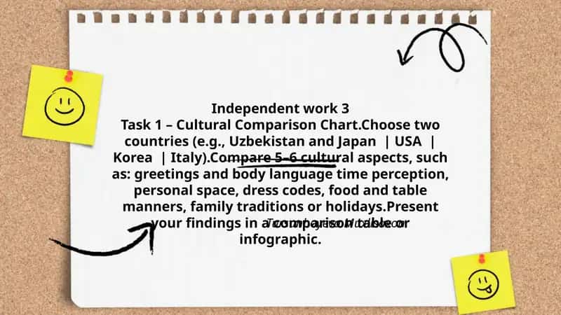 Independent work 3