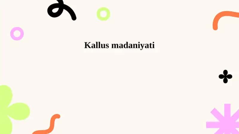 Kallus madaniyati