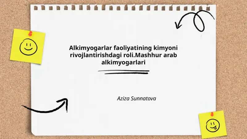 Alkimyogarlar faoliyatining kimyoni rivojlantirishdagi roli