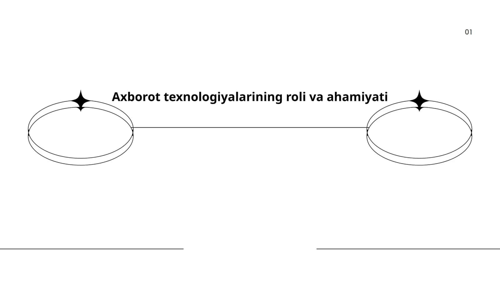 Axborot texnologiyalarining roli va ahamiyati