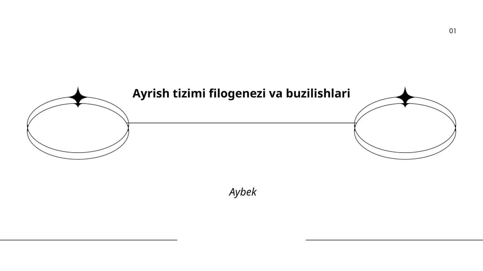 Ayrish tizimi filogenezi va buzilishlari