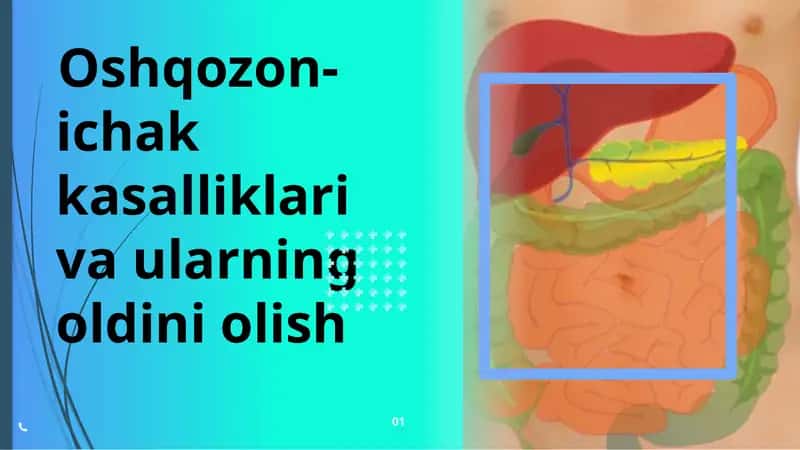 Oshqozon-ichakkasalliklarivaularningoldiniolish