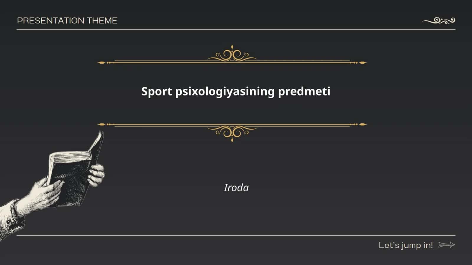 Sport psixologiyasining predmeti