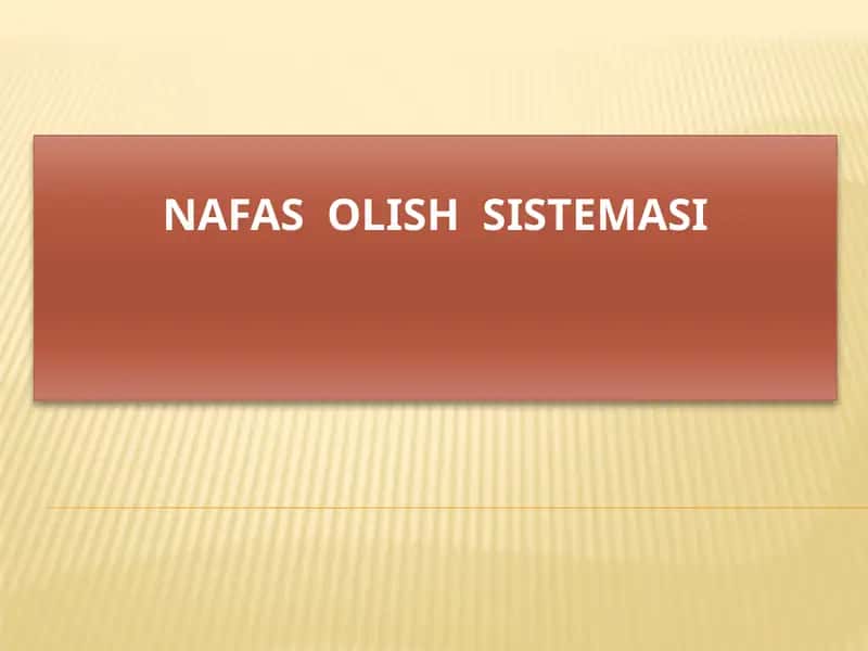 Nafasolishsistemasi