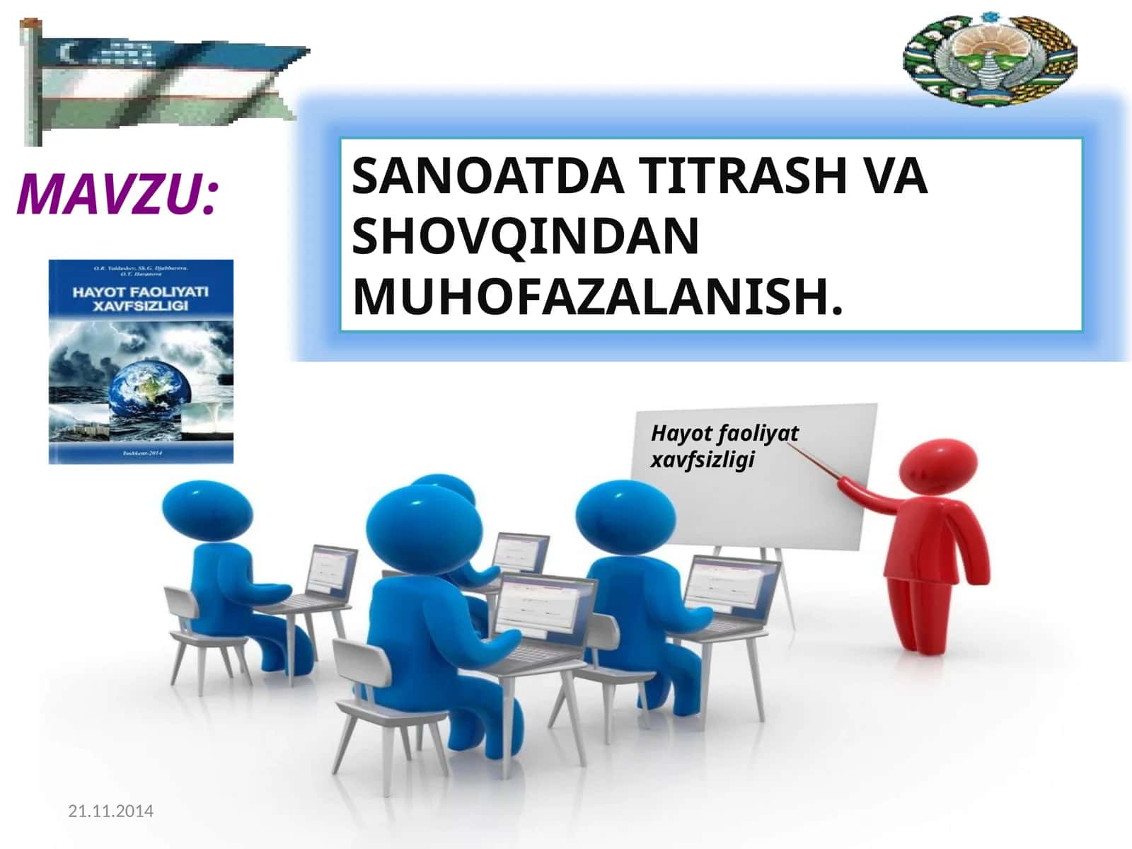 Sanoatda titrash va shovqindan muhofazalanish.