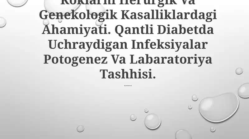 Herurgik Va Genekologik Kasalliklarda Anaerob Koklar