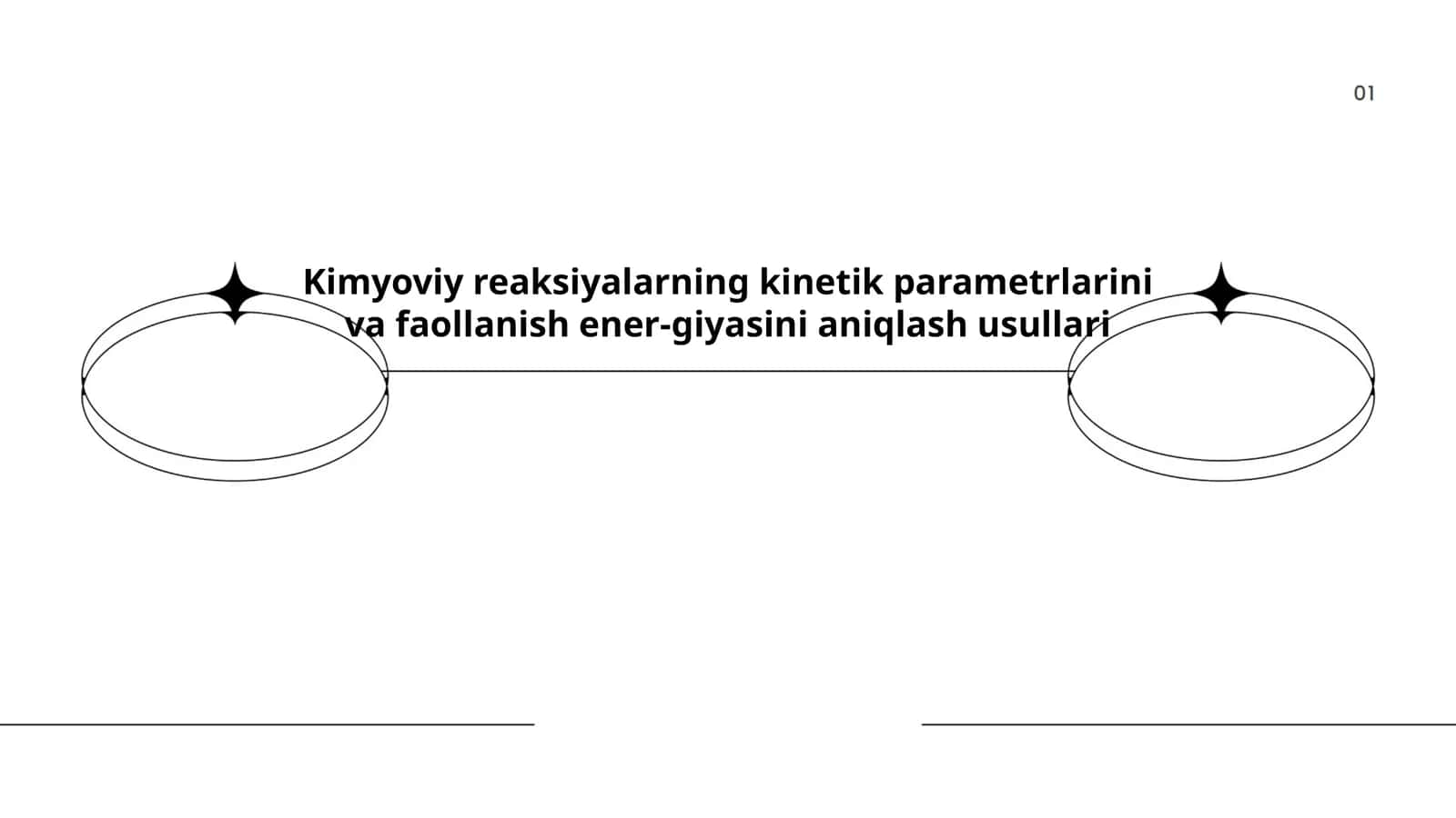 Kimyoviy reaksiyalarning kinetik parametrlarini va faollanish ener-giyasini aniqlash usullari