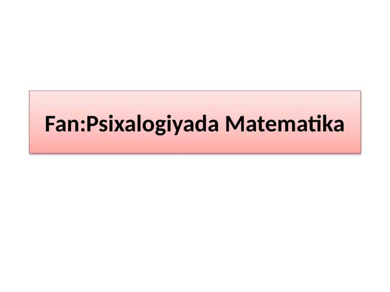 Mavzu:Turli matematik dasturlar yordamida berilgan funksiya grafiklarini analitik chizish