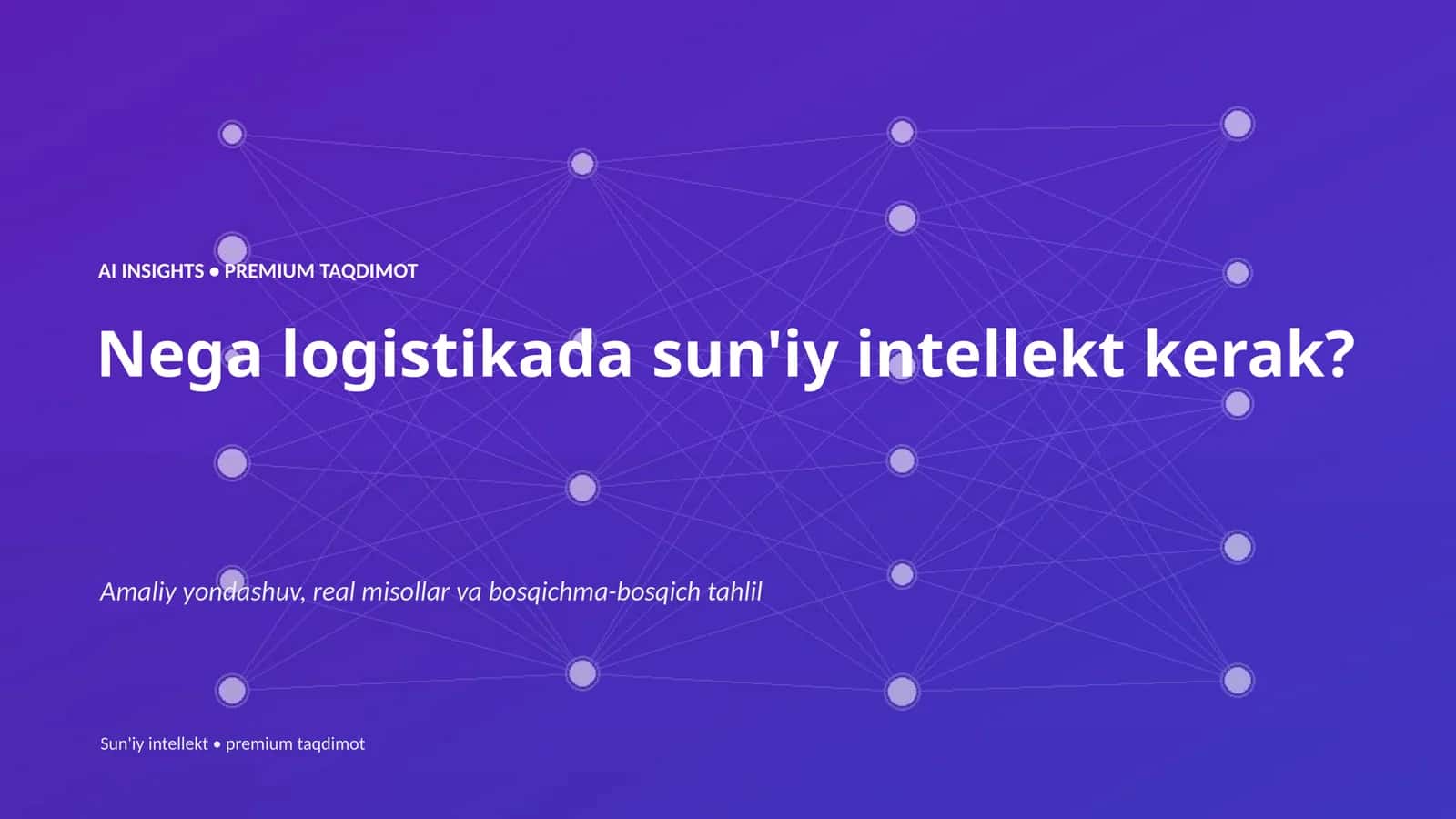 AMALIY YONDASHUV, REAL MISOLLAR VA BOSQICHMA-BOSQICH TAHLIL