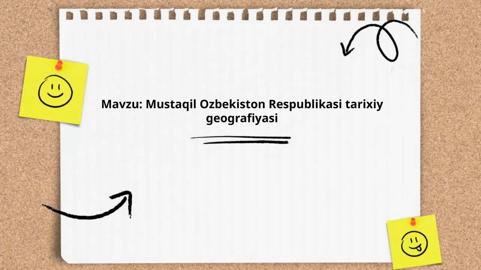 Mustaqil O'zbekiston Respublikasi tarixiy geografiyasi