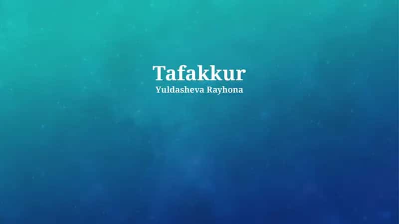 Mulohazani qo'llash usullari