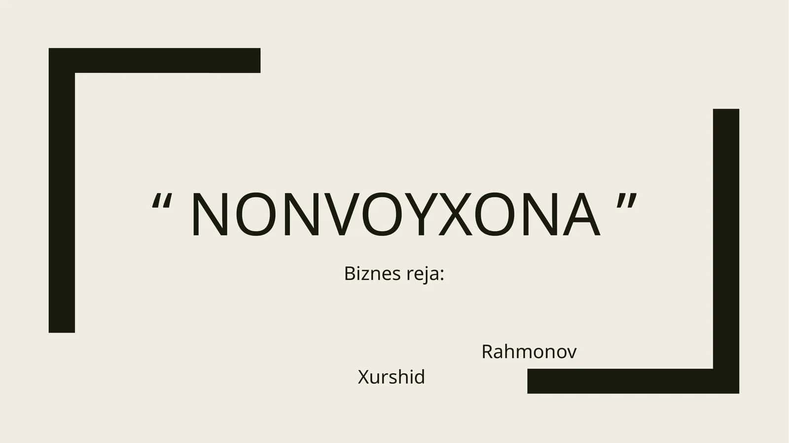 Nonvoyxona