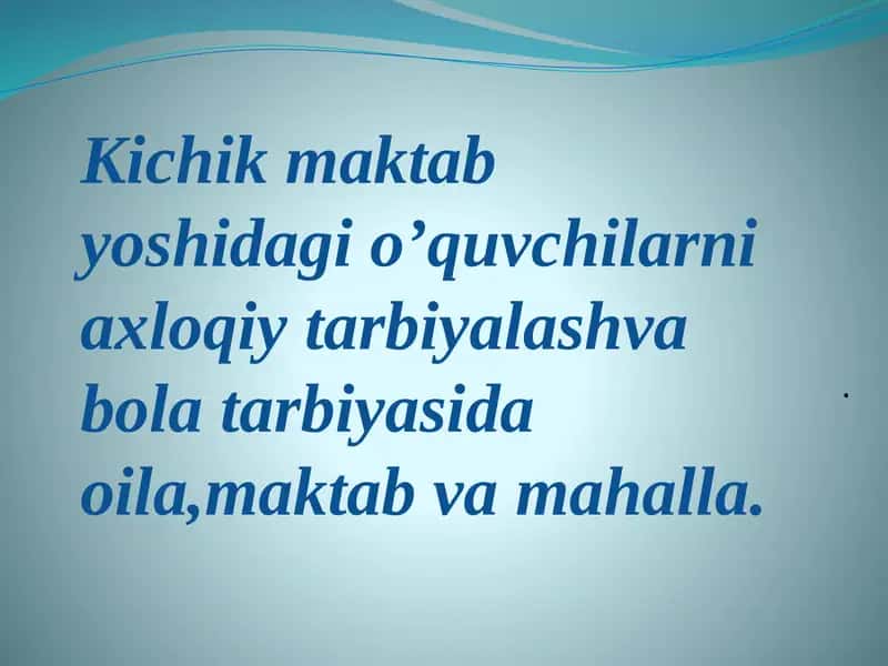 Xalq pedagogikasi