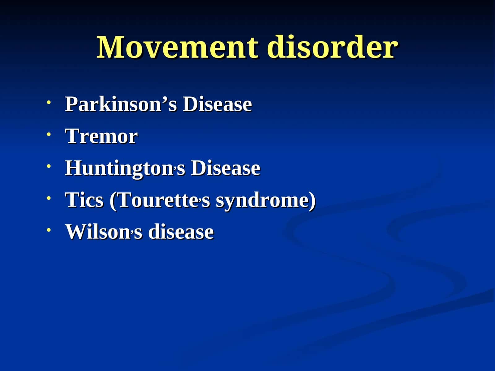 Parkinson’s Disease