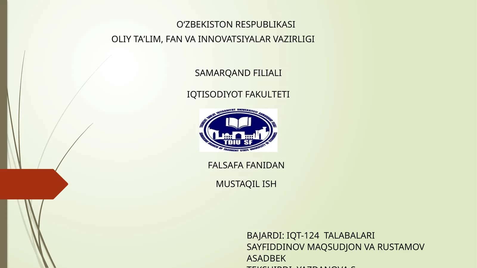 Qadriyattushunchasi: ma’nosivaumumiytavsifi