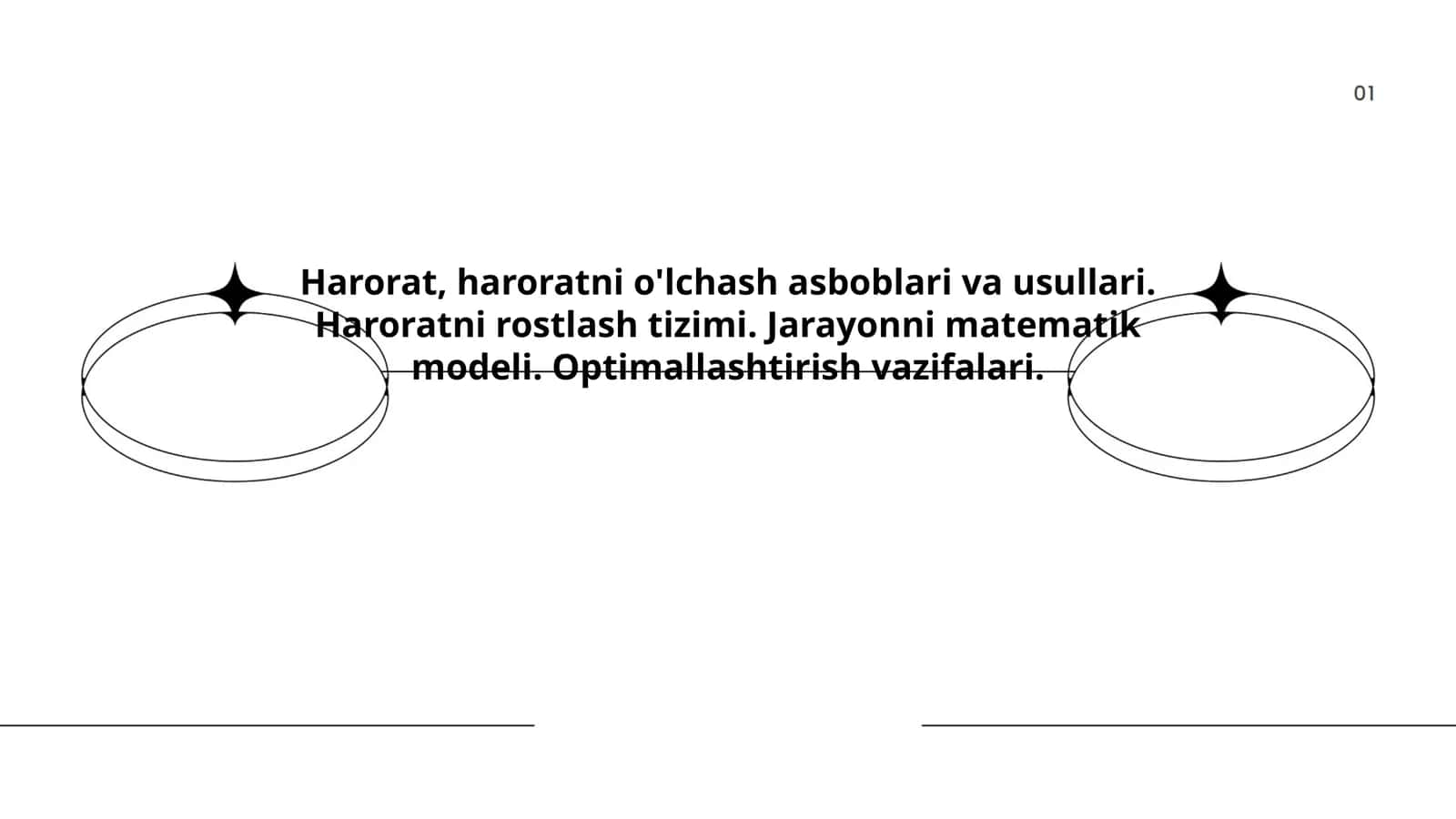 Harorat, haroratni o'lchash asboblari va usullari