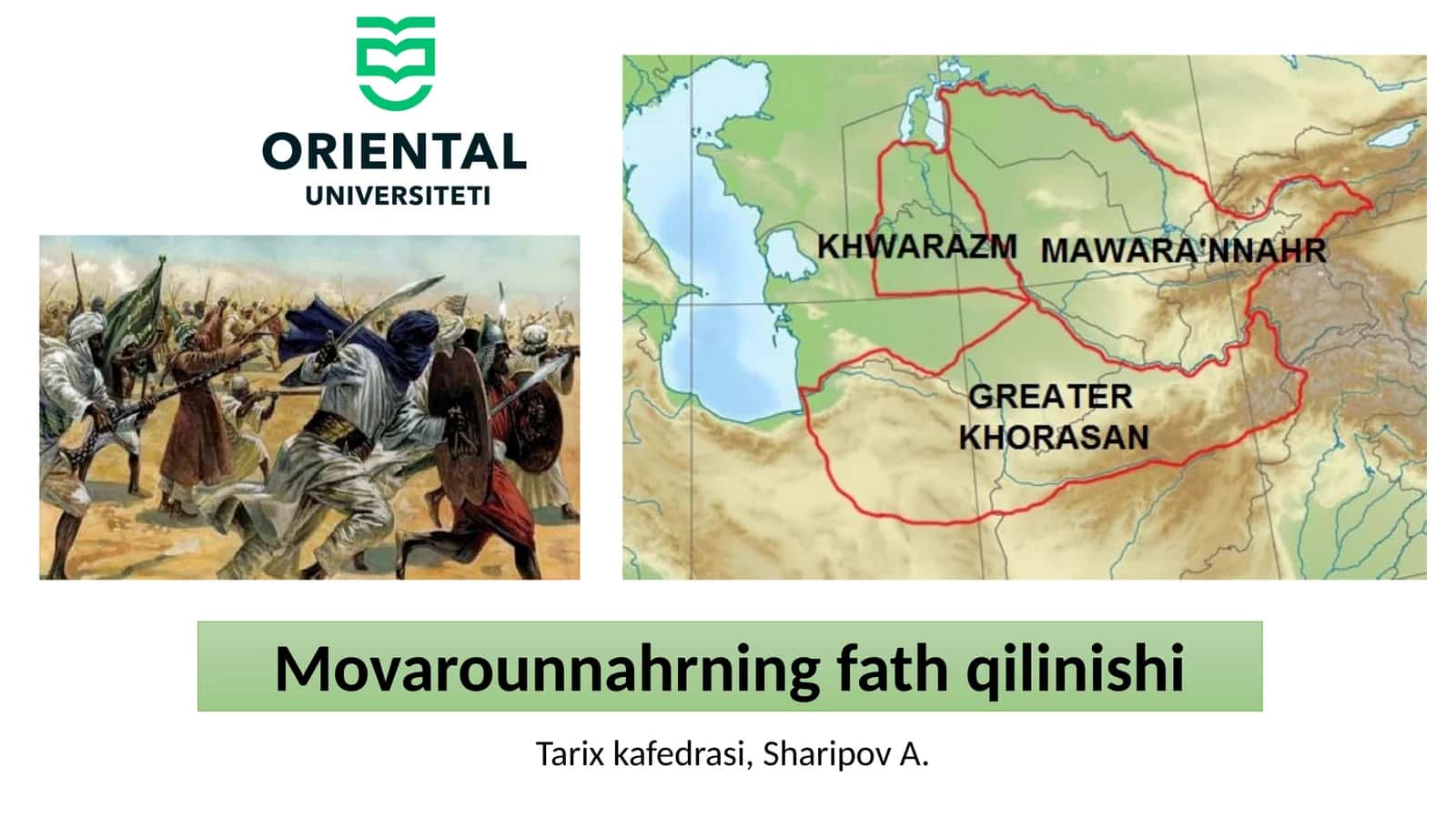 Movarounnahrning fath qilinishi