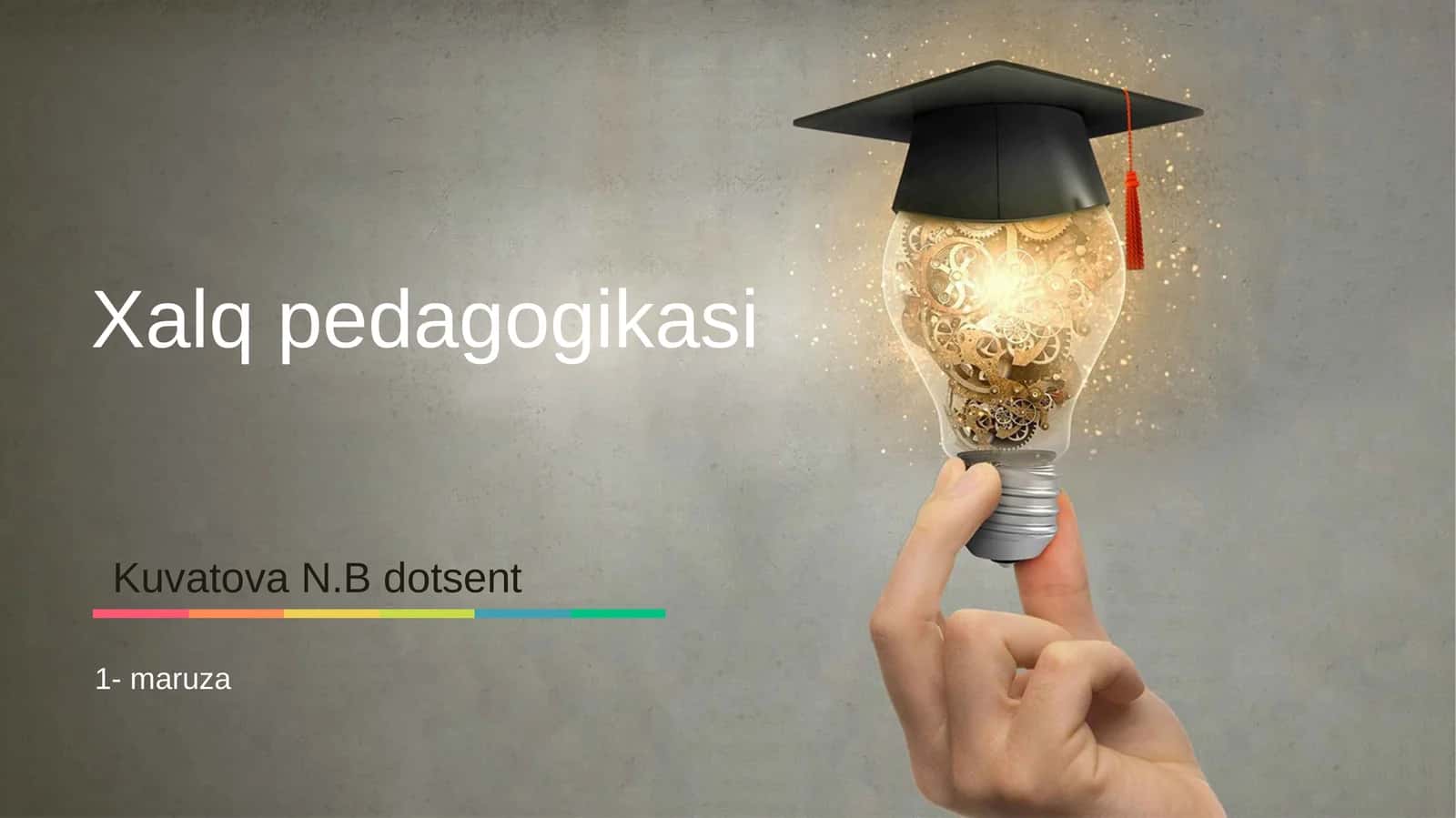 Xalqpedagogikasi