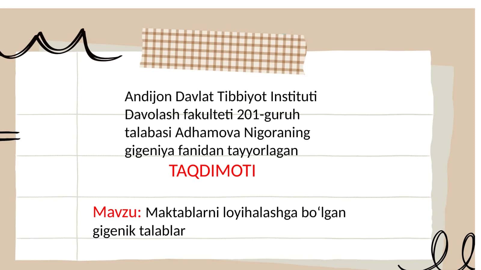 Sogʻlom turmush tarzi va uni tadbiq etish yoʻllari