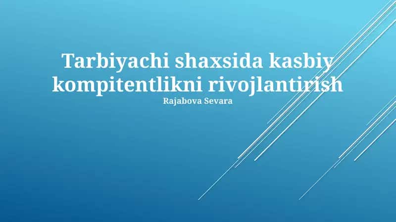 Ta'lim Sifatini Yaxshilashga Hissa