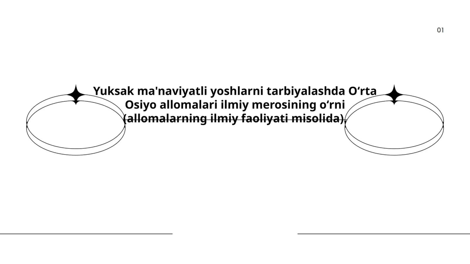 Alisher Navoiy ijodiy merosi va ma'naviy tarbiya
