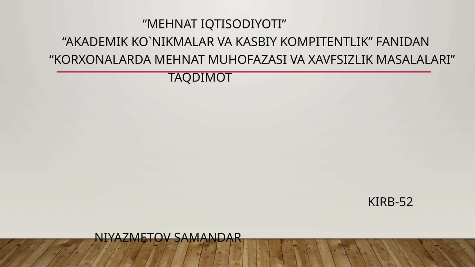 Mehmat Iqtisodiyoti
