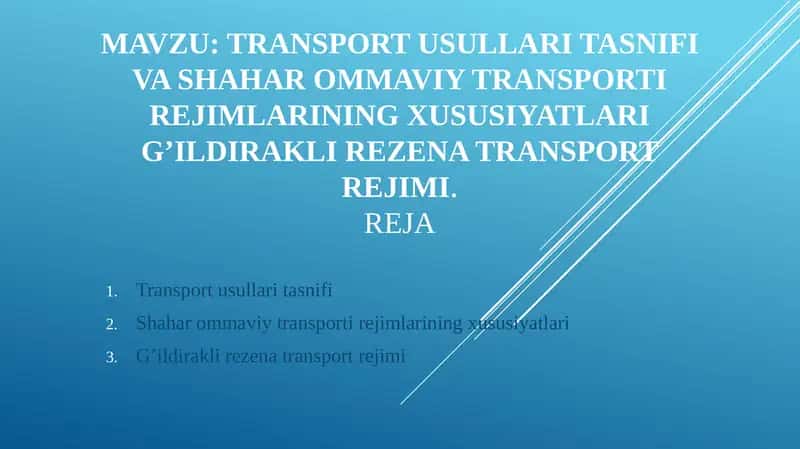 Transportusullaritasnifi