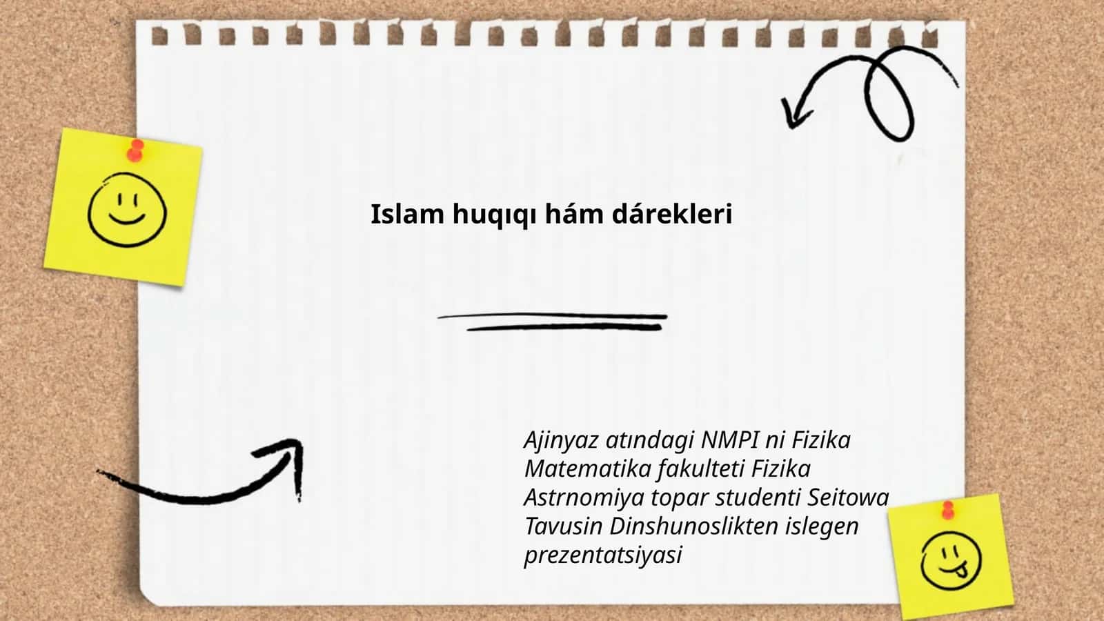 Islam huqıqı hám dárekleri